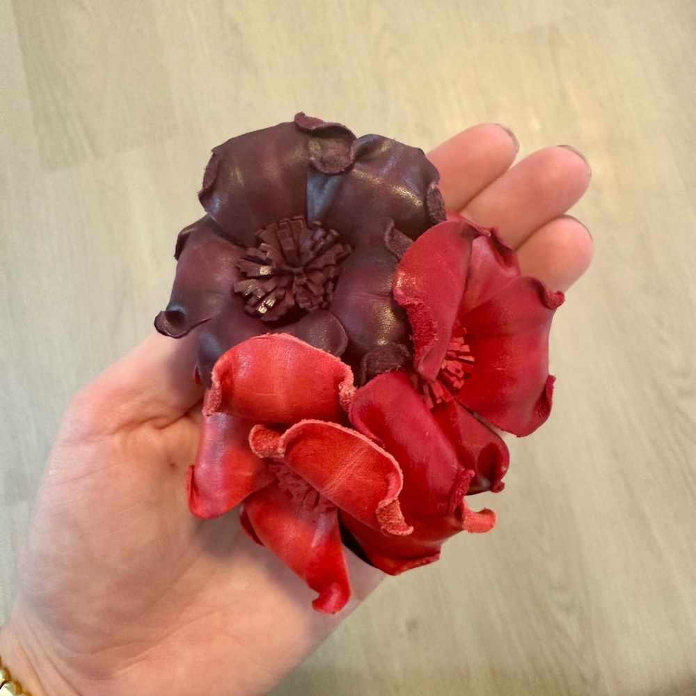 Rose Flower Hair Barrettes